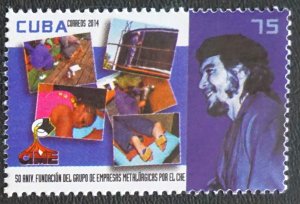 Cuba Sc# 5508  CHÉ !  Ernesto Che Guevara,  guerrilla 75c 2014 MNH