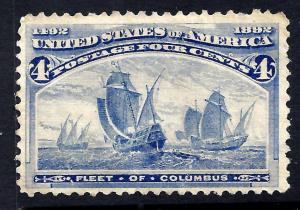 U.S. 232-37 Unused/Mint SCV$355.00