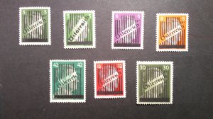 Austria 1945 OVERPRINTS Scott# 398-404 complete VF-XF MNH set of 7