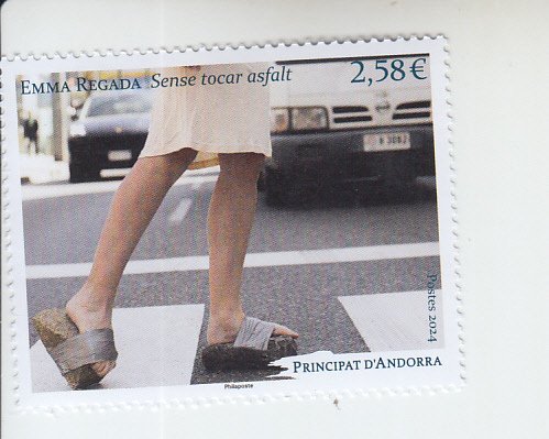 2024 Fr Andorra Emma Regade  (Scott NA) MNH