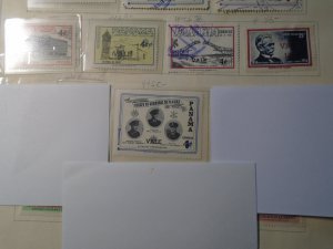 Panama  #  445-46    MH /   used