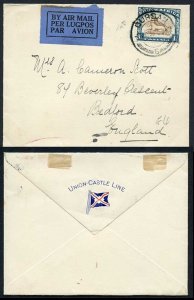 South Africa Airmail Cover