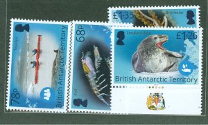 British Antarctic Territory #613-616  Single (Complete Set)