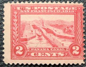 US #398 *MNH* Single, Panama Canal, SCV $40.00 L14 