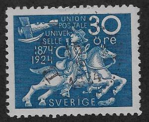 SWEDEN SC# 218  FVF/U 1924