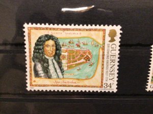 Jersey mint never hinged Sir Edmund Andross 1637-1714 stamps Ref 58822 