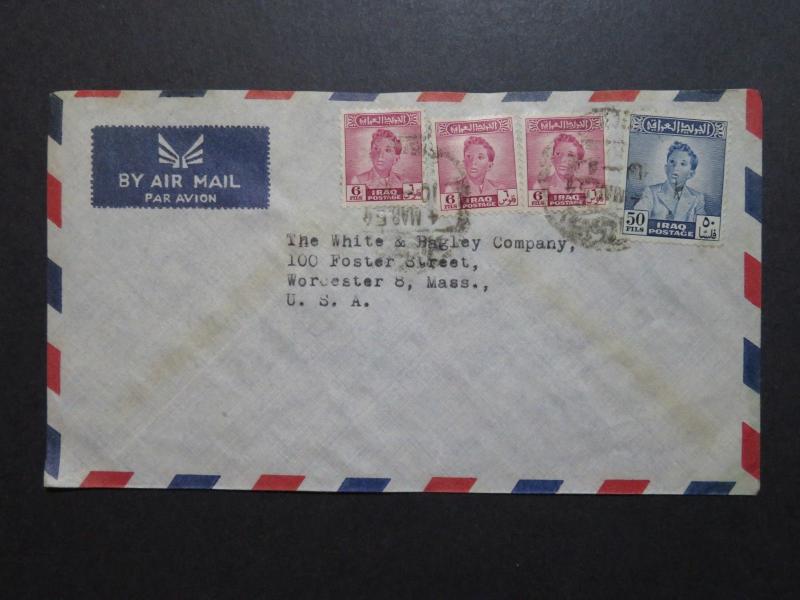 Iraq 1954 Commercial Cover to USA (II) - Z8599