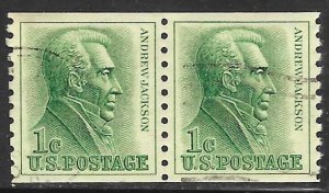 USA 1225: 1c Jackson, used, VF