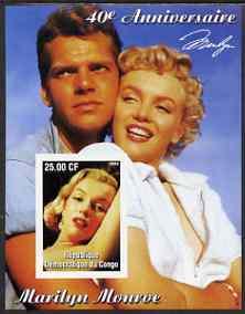 CONGO SHEET IMPERF MARILYN MONROE