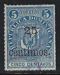 Dominican Republic 60 VFU Z4895