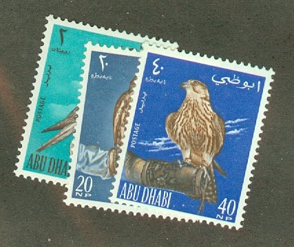 A: Abu Dhabi 12-14 MNH CV $59.50