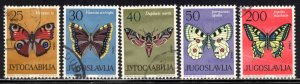 Yugoslavia #724-29 ~ Short Set 5 of 6 ~ Used