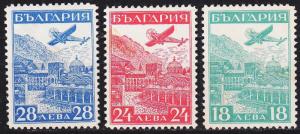 BULGARIEN BULGARIA [1932] MiNr 0249-51 ( */mh )