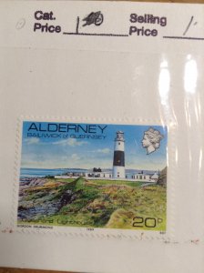 Alderney (Great Britain)  # 42  MNH