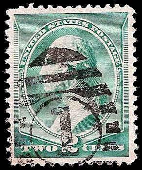 # 213 BRIGHT GREEN USED GEORGE WASHINGTON