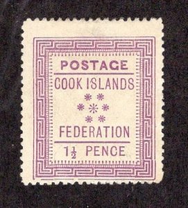 Cook Islands #6 F/MOG ~jm-2423