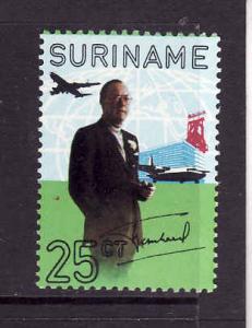 Suriname-Sc#388-unused NH set-Prince Bernhard-Planes-1971-