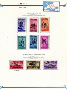 AMG Free Territory of Trieste (FTT) Scott C7-C12 MNH