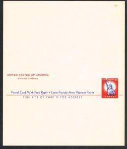 United States Reply Card Scott UY16