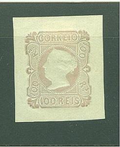 PORTUGAL #4 OFFICIAL REPRINT MONSTER MARGINS OG HINGED A ...