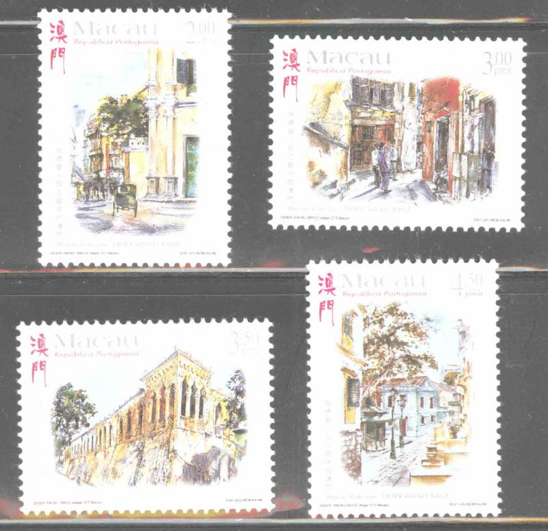 Macau Macao Scott 957-960 MNH** 1998 Art set