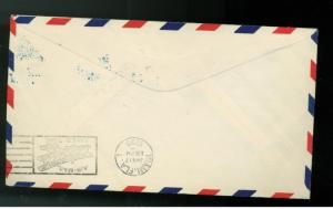 1929 Dominican Republic First Flight Cover Haiti PR