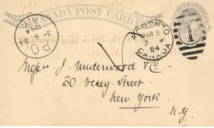 Canada Unitrade Postal Card UX5a