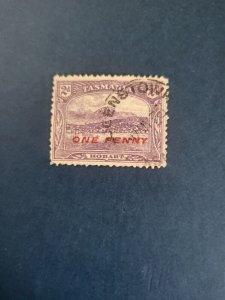Stamps Tasmania Scott 117a used