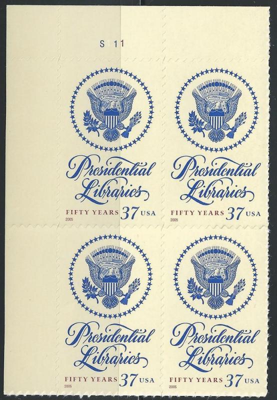 US #3930 37c Presidential Libraries MNH