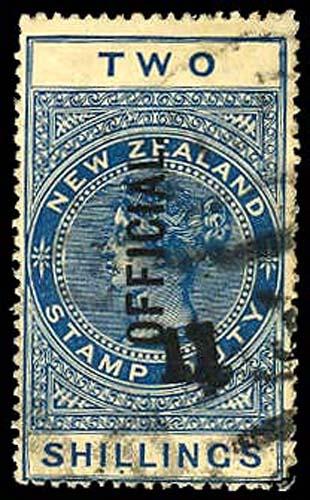 NEW ZEALAND O38  Used (ID # 35721)