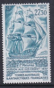 French Southern and Antarctic Territories 210 Sailing Ships MNH VF