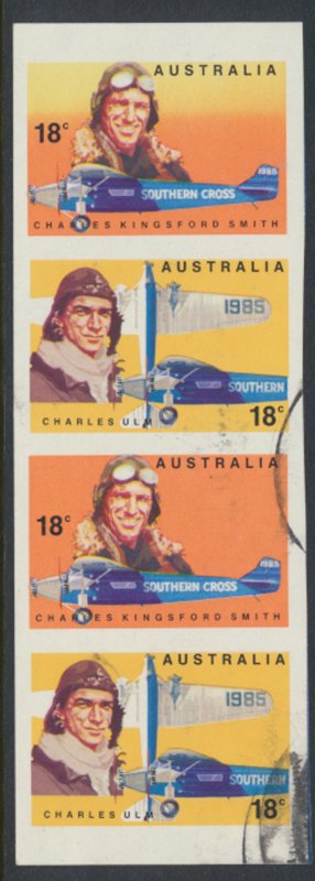 Australia Used imperf from MS SG 662  SC# 675a Aviation Aircraft 1978 see scans