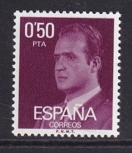 Spain   #1972  MNH  1977  King Juan Carlos I   50c