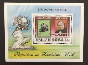 Honduras C694 Roland Hill MNH Souvenir Sheet