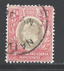 East Africa & Uganda Sc # 2 used (RRS)