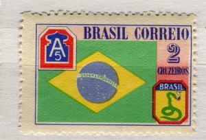 BRAZIL; 1945 early Expedition Force issue Mint hinged 2Cr. value