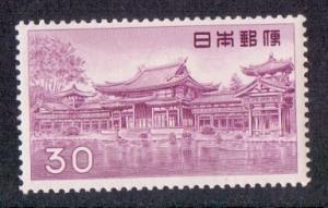 Japan  #636A  MNH 1959  Temple 30y