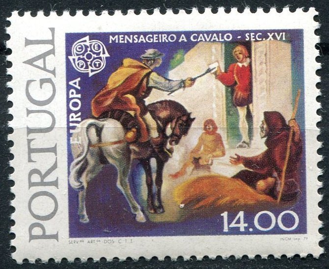 Portugal Sc#1423 MNH, 14e multi, Europa (C.E.P.T.) 1979 - History of the Post...