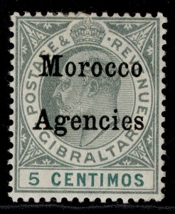 MOROCCO AGENCIES EDVII SG17, 5c grey-green & green, M MINT. Cat £10.