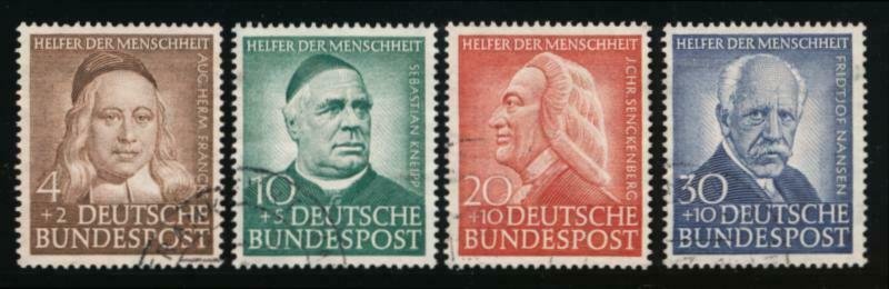 GERMANY B334-B337 USED