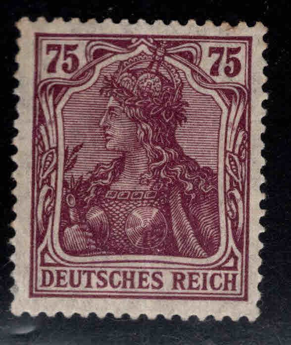 Germany Scott 127 MH* Germania stamp