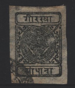 Nepal Sc#10 Used