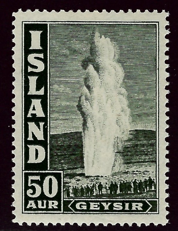 Iceland  SC#208 Mint F-VF SCV$24.00...An Amazing Place!