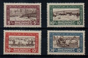 Liechtenstein Scott B7-10 Mint NH (#B8 is hinged)