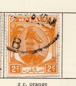 Selangor 1949-52 Early Issue Fine Used 2c. 216336