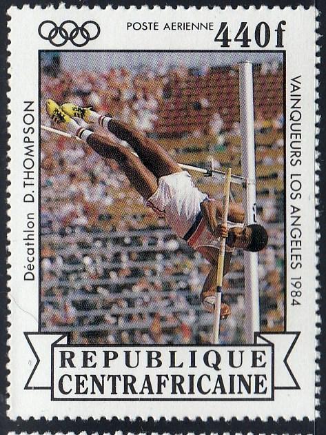 Central African Republic #306 Shot on Goal, Argentina, 1977. MNH