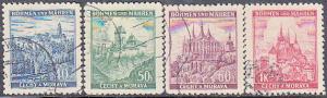  Bohemia and Moravia   #27-34 Used Set