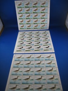 FAROE 1977  -  SCOTT # 28-30  3 SHEETS OF 20  MNH