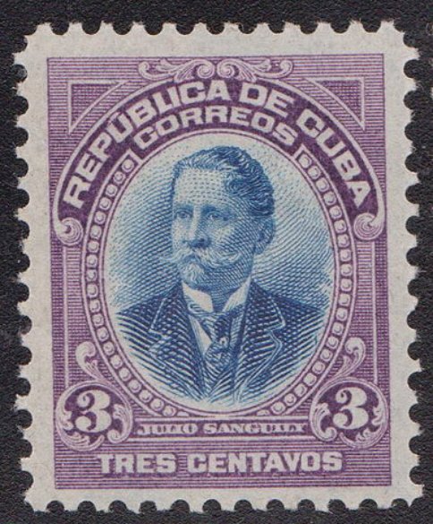 1907 Cuba Stamps Sc 241 Julio Sanguily NEW