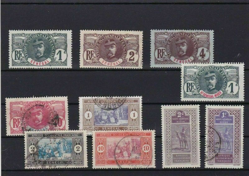 SENEGAL STAMPS  ON STOCK CARD  R3222